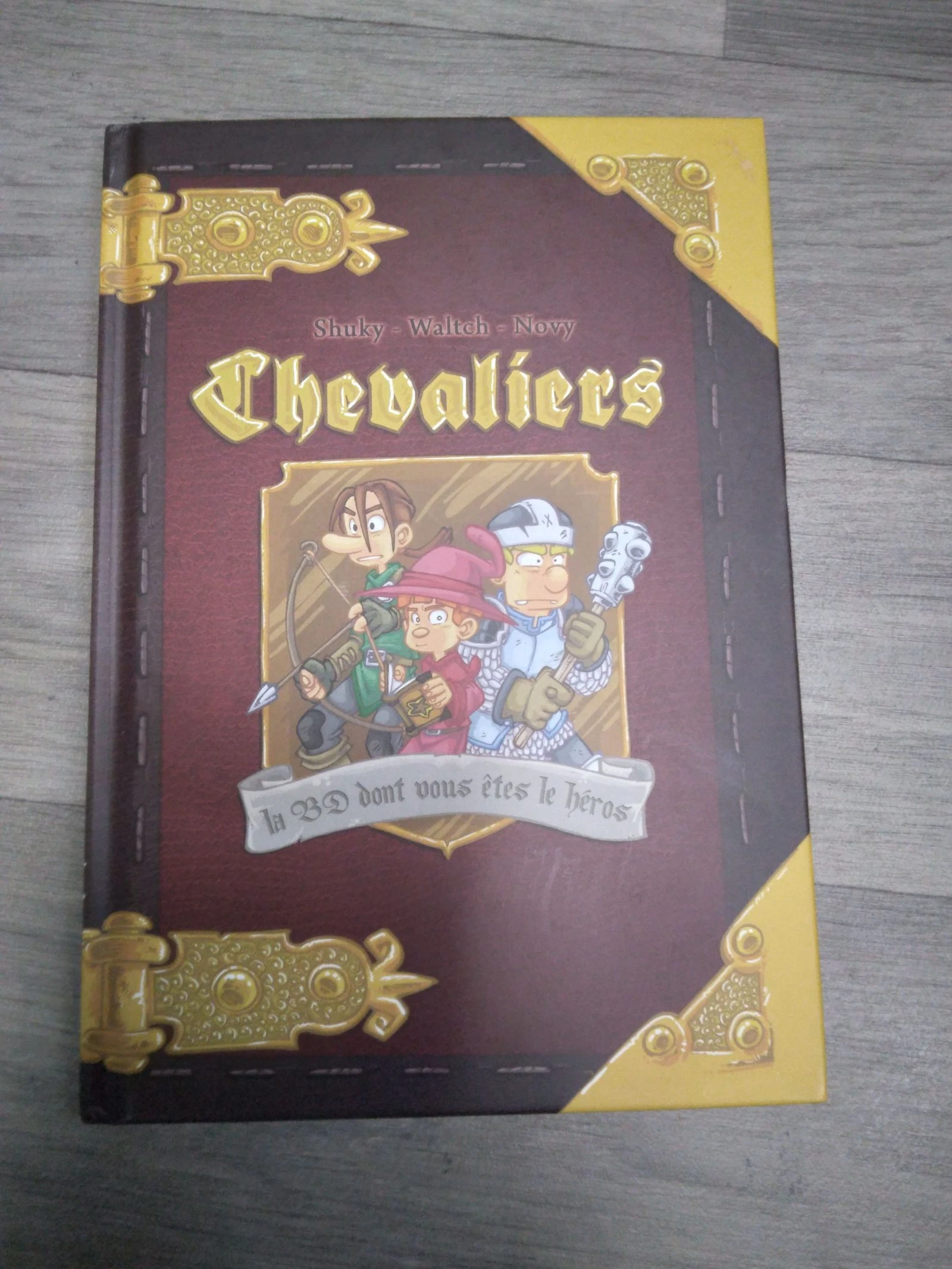 La BD dont vous êtes le héros chevaliers 